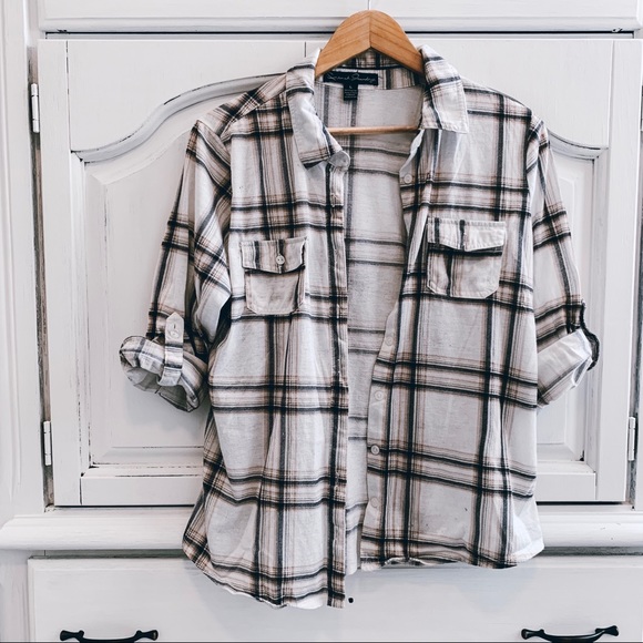 Chinese Laundry Tops - 🍂Fall Plaid Shirt🍂